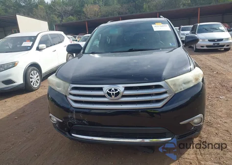 2012 Toyota Highlander Base V6 из США, поврежденный, VIN 5TDZK3EH5CS058592